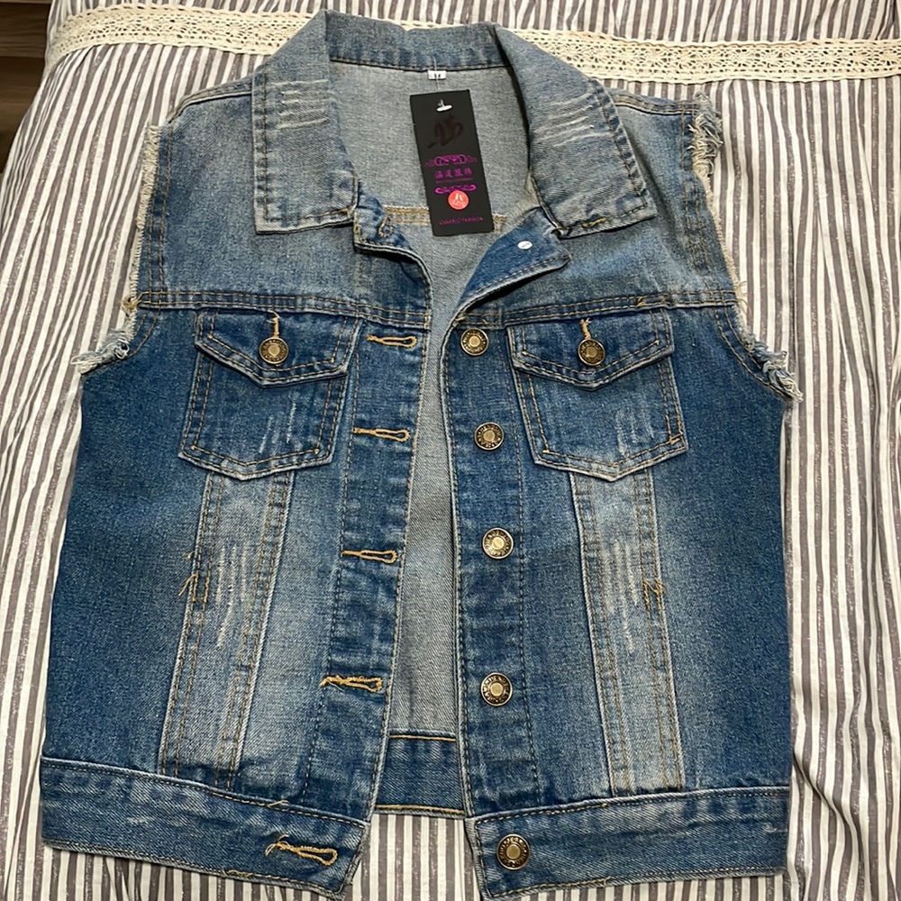 Blue Jean vest